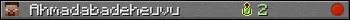 Ahmadabadeheuvu userbar 350x20