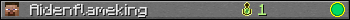 Aidenflameking userbar 350x20