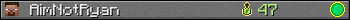 AimNotRyan userbar 350x20