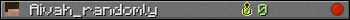 Aivah_randomly userbar 350x20