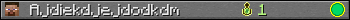 Ajdiekdjejdodkdm userbar 350x20