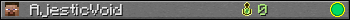 AjesticVoid userbar 350x20