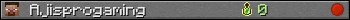 Ajisprogaming userbar 350x20