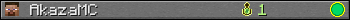 AkazaMC userbar 350x20