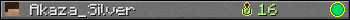 Akaza_Silver userbar 350x20