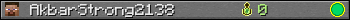 AkbarStrong2138 userbar 350x20