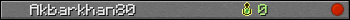 Akbarkhan80 userbar 350x20