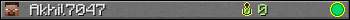 Akhil7047 userbar 350x20