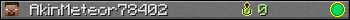 AkinMeteor78402 userbar 350x20