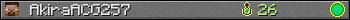 AkiraACG257 userbar 350x20