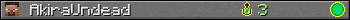 AkiraUndead userbar 350x20