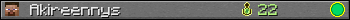 Akireennys userbar 350x20