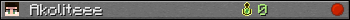 Akoliteee userbar 350x20