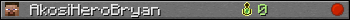 AkosiHeroBryan userbar 350x20