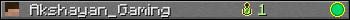 Akshayan_Gaming userbar 350x20