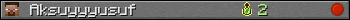Aksuyyyusuf userbar 350x20