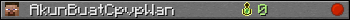 AkunBuatCpvpWan userbar 350x20