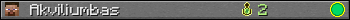 Akviliumbas userbar 350x20