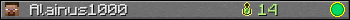 Alainus1000 userbar 350x20