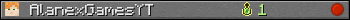 AlanexGamesYT userbar 350x20