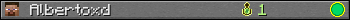 Albertoxd userbar 350x20