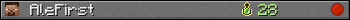 AleFirst userbar 350x20