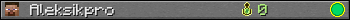 Aleksikpro userbar 350x20