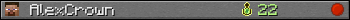 AlexCrown userbar 350x20