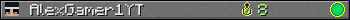 AlexGamer1YT userbar 350x20