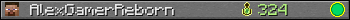 AlexGamerReborn userbar 350x20
