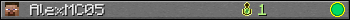 AlexMC05 userbar 350x20