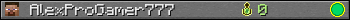 Benutzerleisten 350x20 für AlexProGamer777