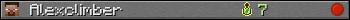 Alexclimber userbar 350x20