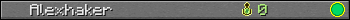 Alexhaker userbar 350x20
