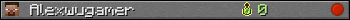 Alexwugamer userbar 350x20