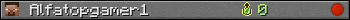 Alfatopgamer1 userbar 350x20