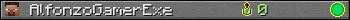 AlfonzoGamerExe userbar 350x20