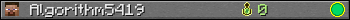 Algorithm5419 userbar 350x20