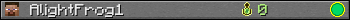 AlightFrog1 userbar 350x20