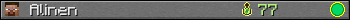 Alinen userbar 350x20