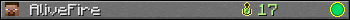 AliveFire userbar 350x20