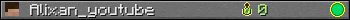 Alixan_youtube userbar 350x20