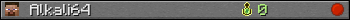 Alkali64 userbar 350x20