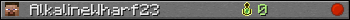 AlkalineWharf23 userbar 350x20