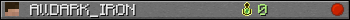 AllDARK_IRON userbar 350x20