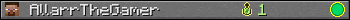 AllarrTheGamer userbar 350x20