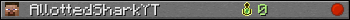 AllottedSharkYT userbar 350x20