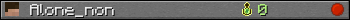 Benutzerleisten 350x20 für Alone_non