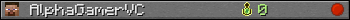 AlphaGamerVC userbar 350x20