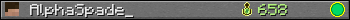 AlphaSpade_ userbar 350x20